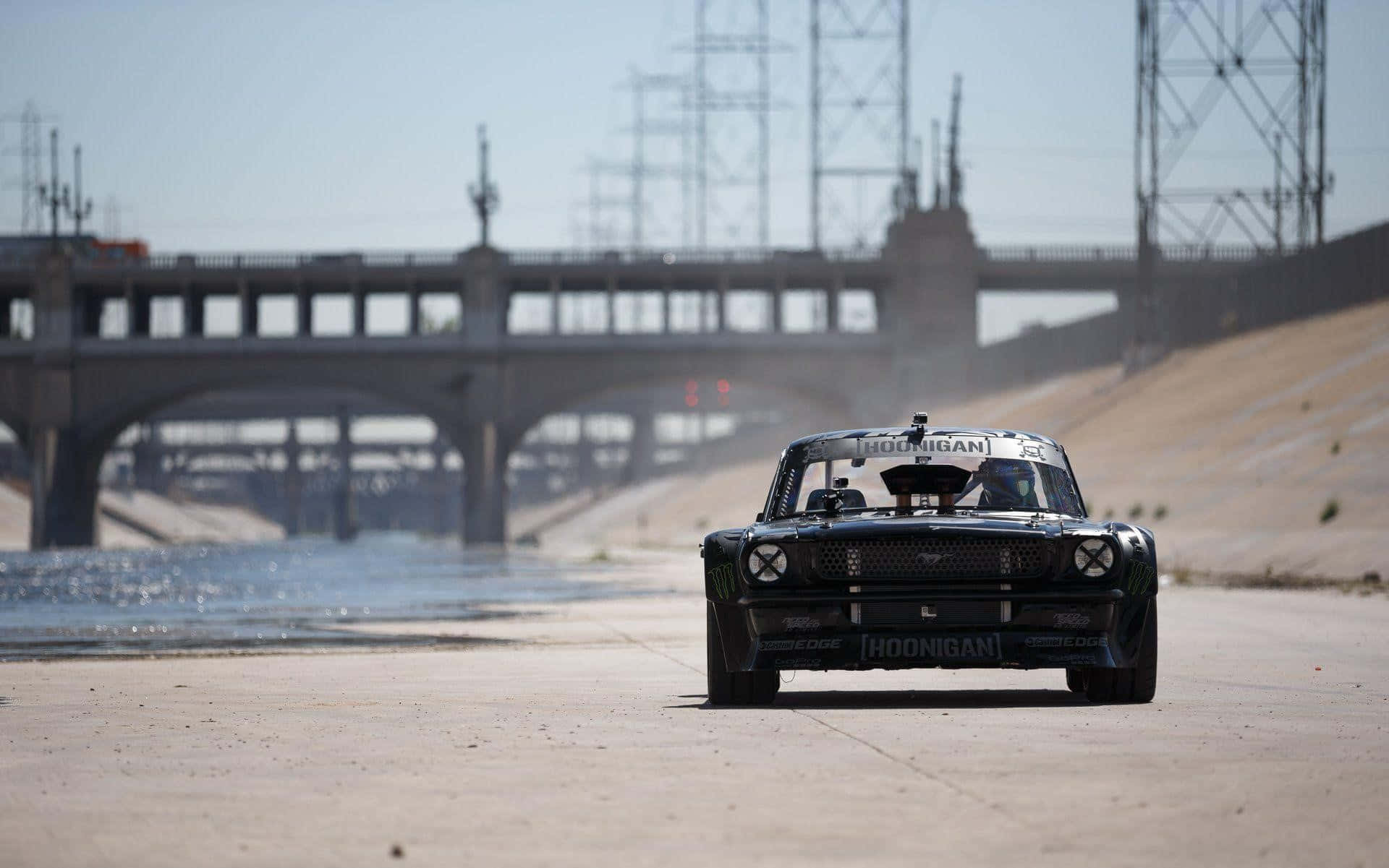 Hoonigan Carin Urban Waterway Wallpaper