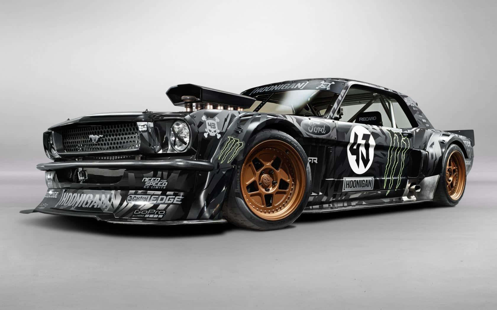 Hoonigan Customized Muscle Car Wallpaper