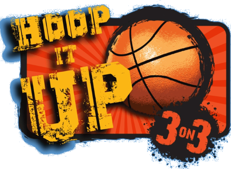 Hoop It Up3on3 Basketball Logo PNG