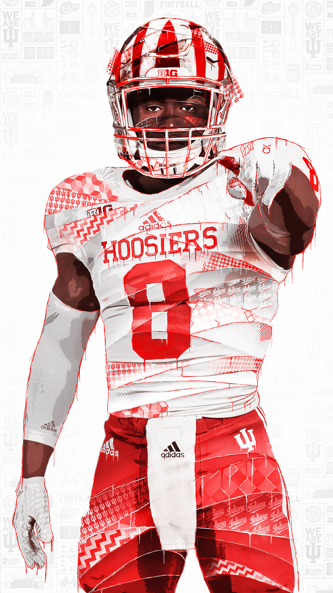 Hoosiers College Football Player Picture