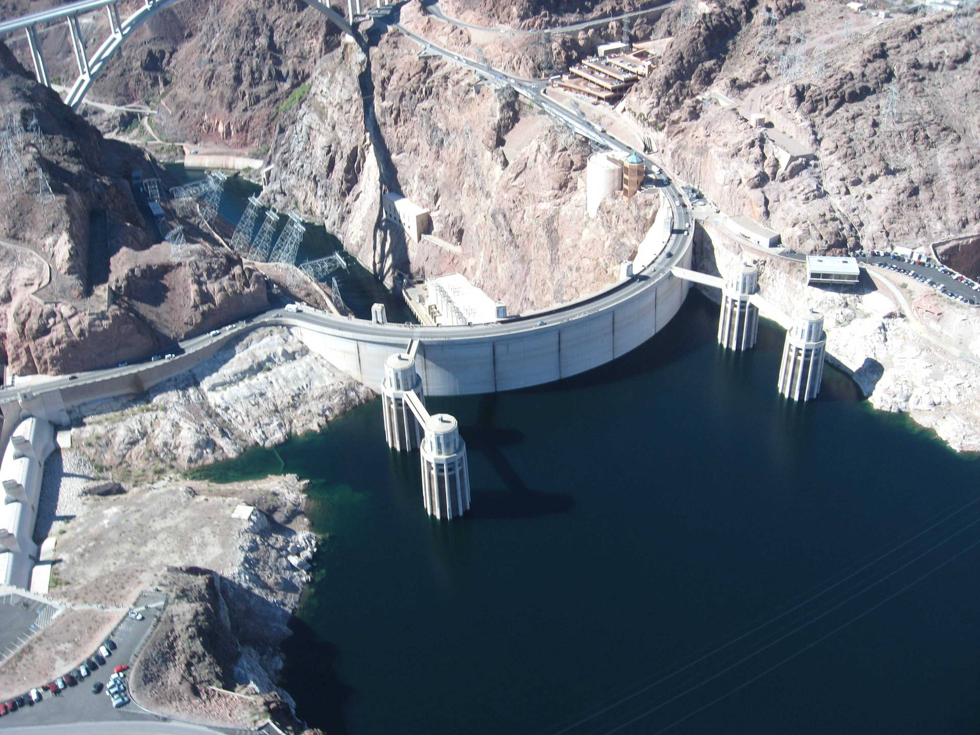 Hooverdam Top View, Would Be Translated As 