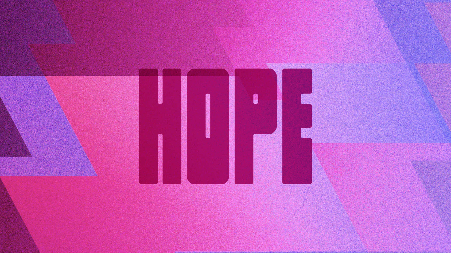 Hope Purple Abstract Wallpaper