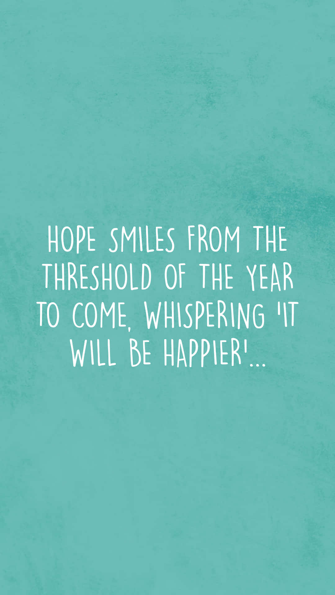 Hope Quote In Light Green Background Wallpaper