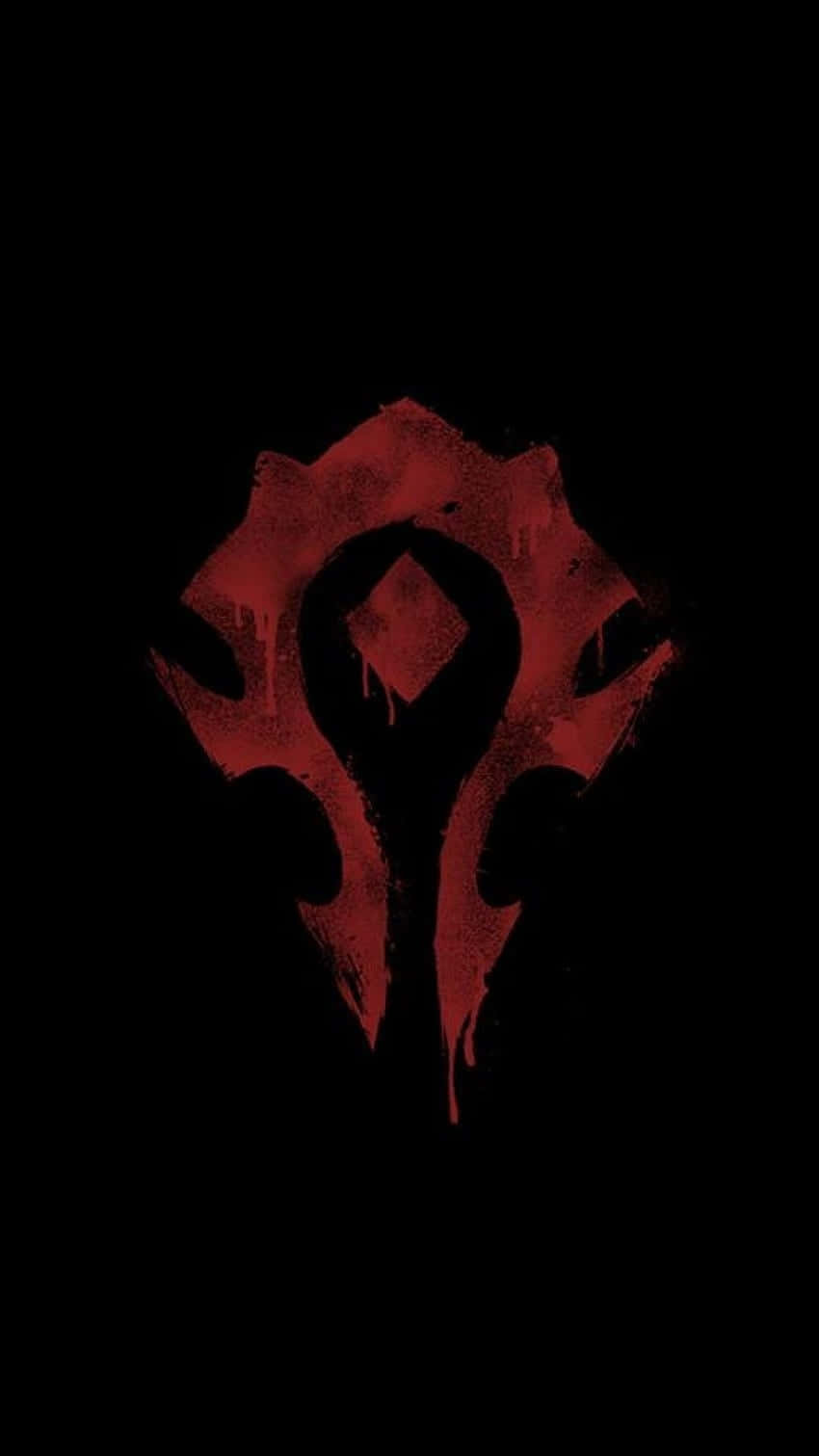 Horde Symbool World Of Warcraft Achtergrond