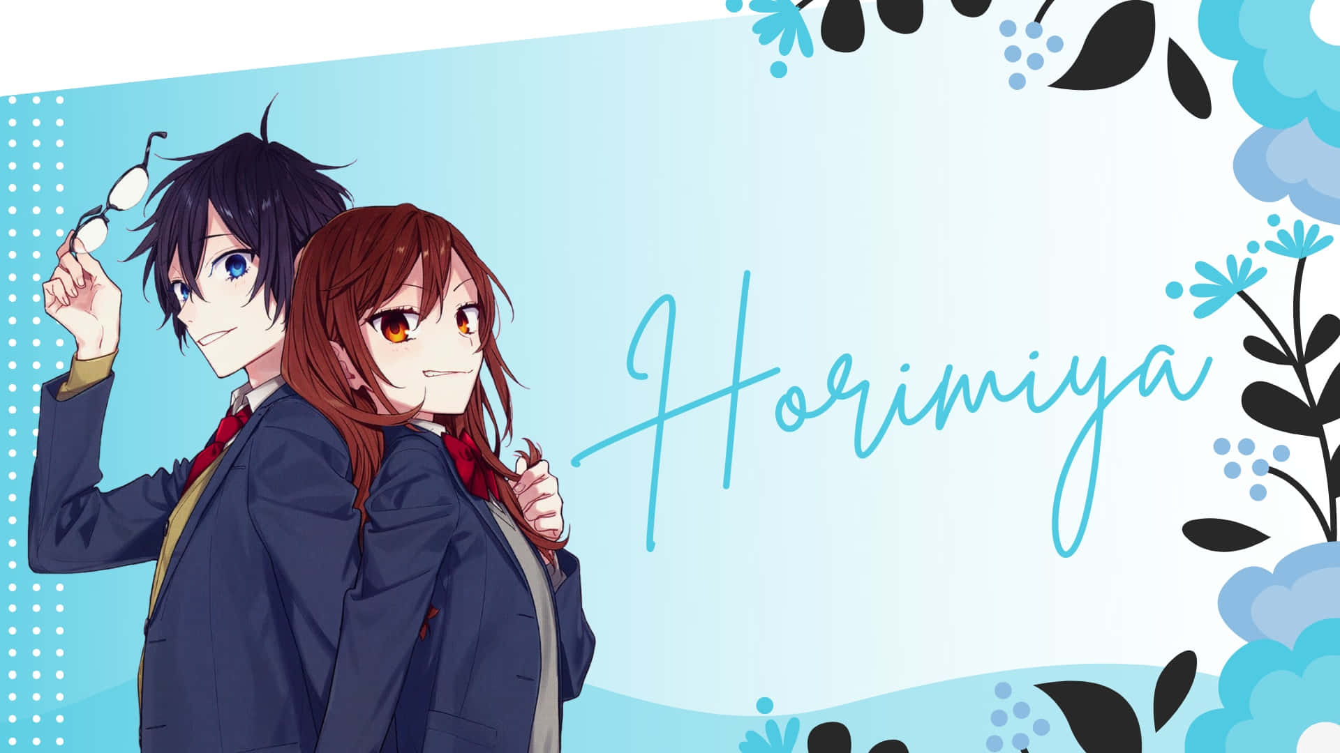 Horimiya, anime, anime boy, anime girl, HD phone wallpaper