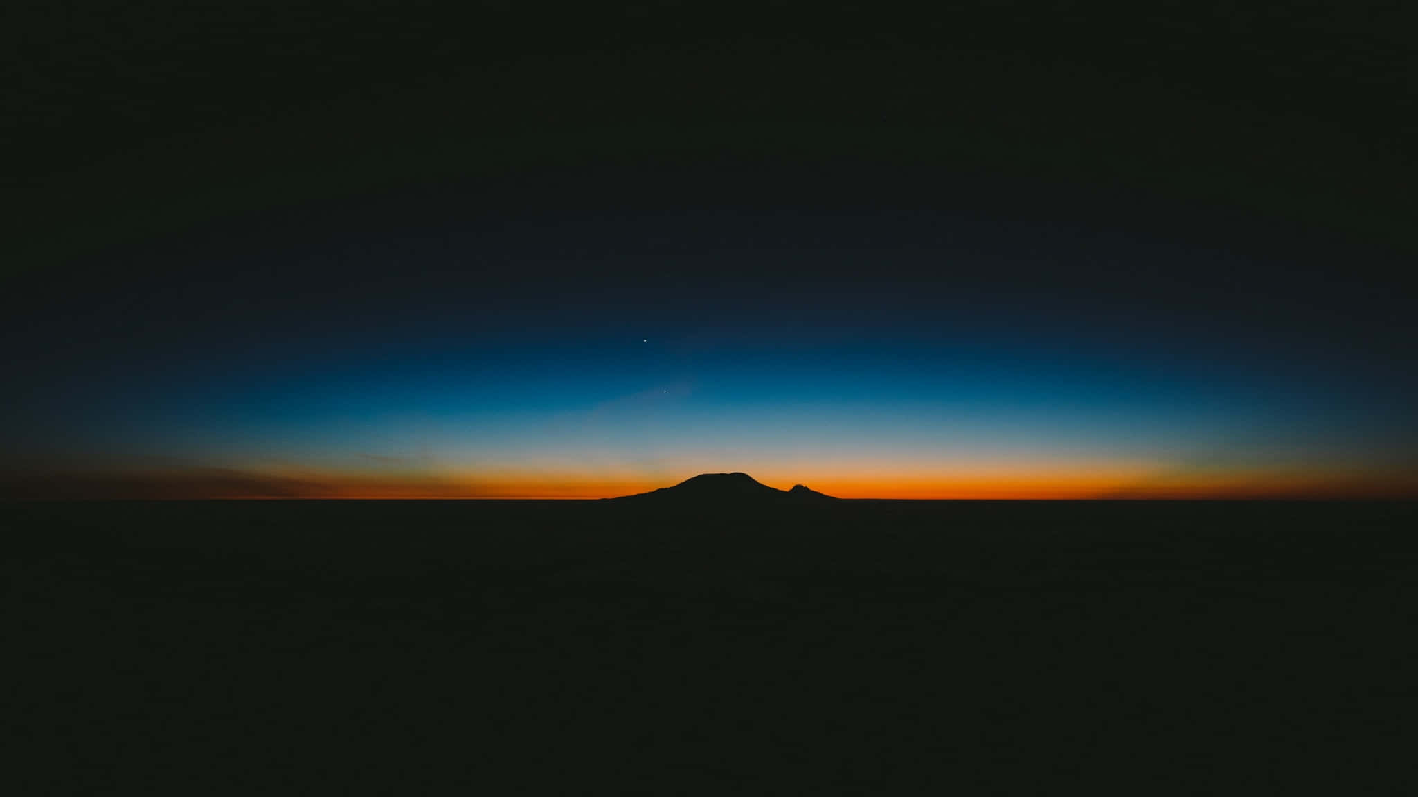 Serene Horizon at Sunset