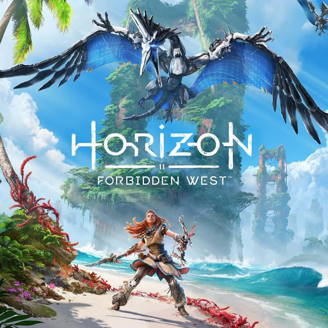 Horizon Forbidden West Game Poster Wallpaper