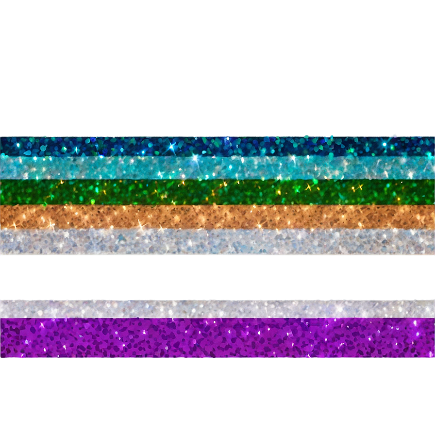 Horizontal Glitter Line Stripe Png Hwj PNG
