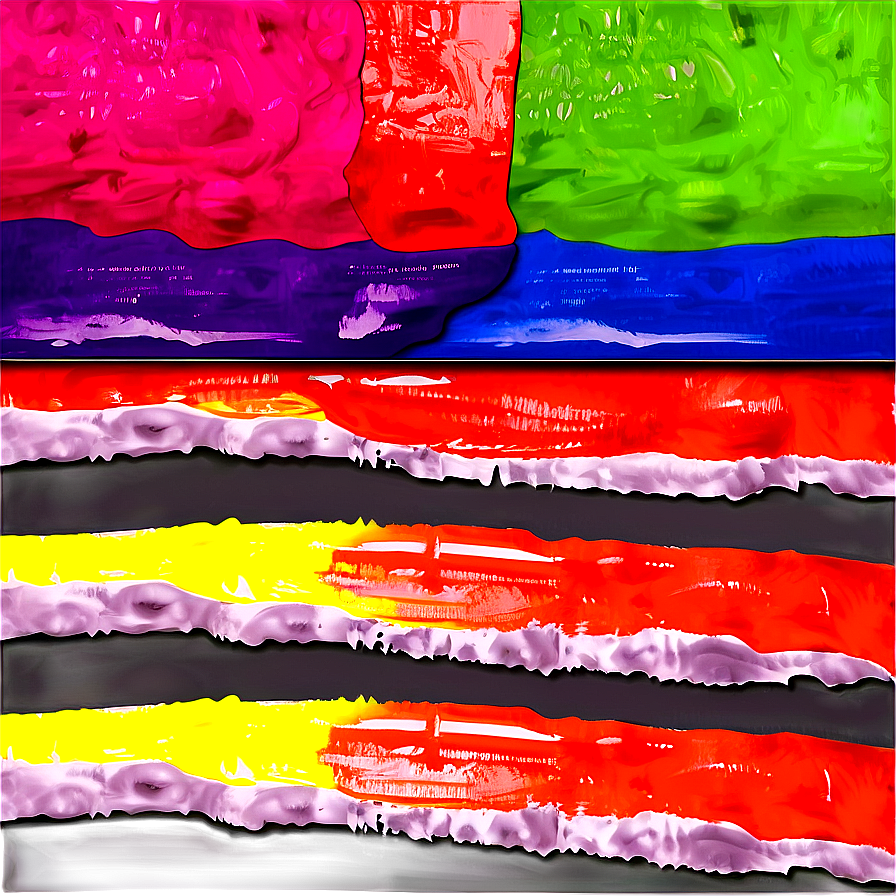 Horizontal Paint Stroke Png 05252024 PNG