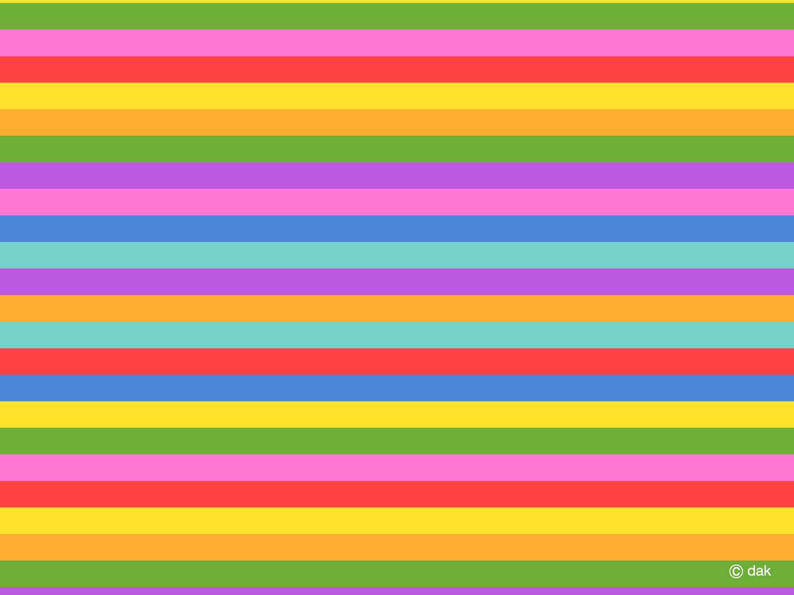 Horizontal Rainbow Colors Flag Pictures