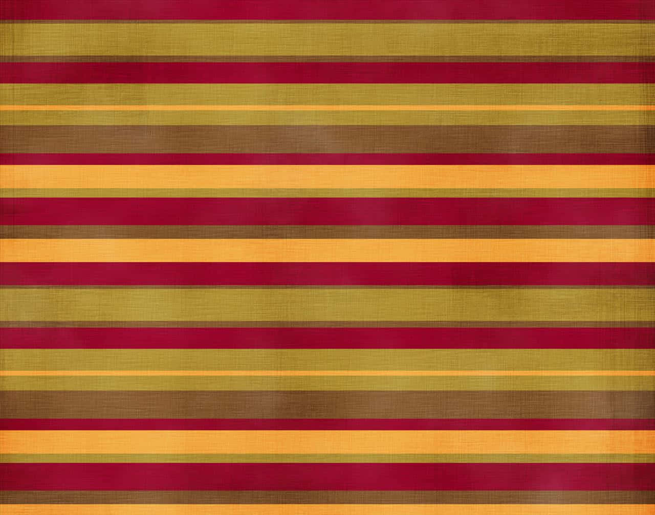 Horizontal Maroon Gold Stripes Picture