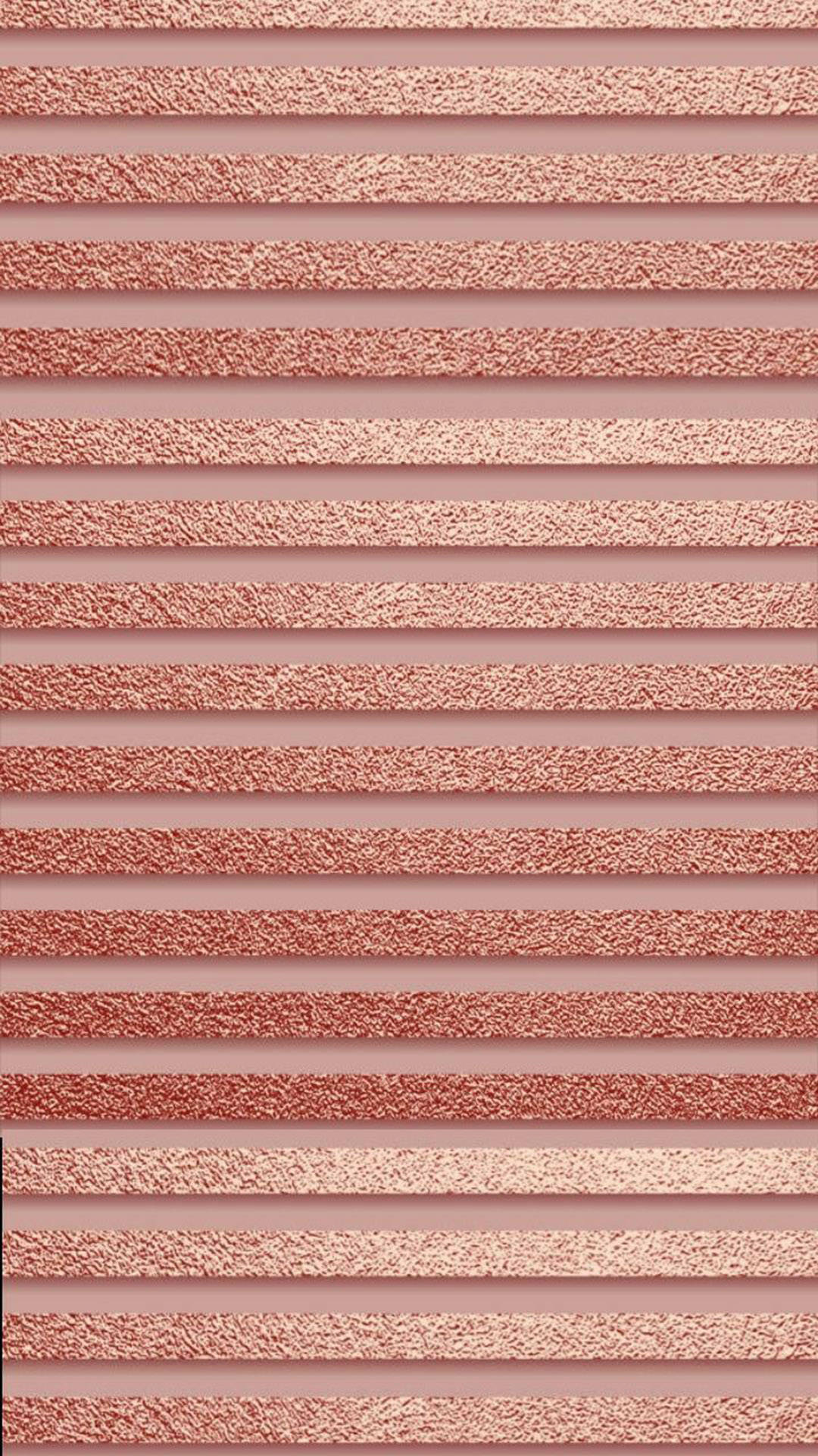 Horizontal Stripes Rose Gold Iphone Wallpaper