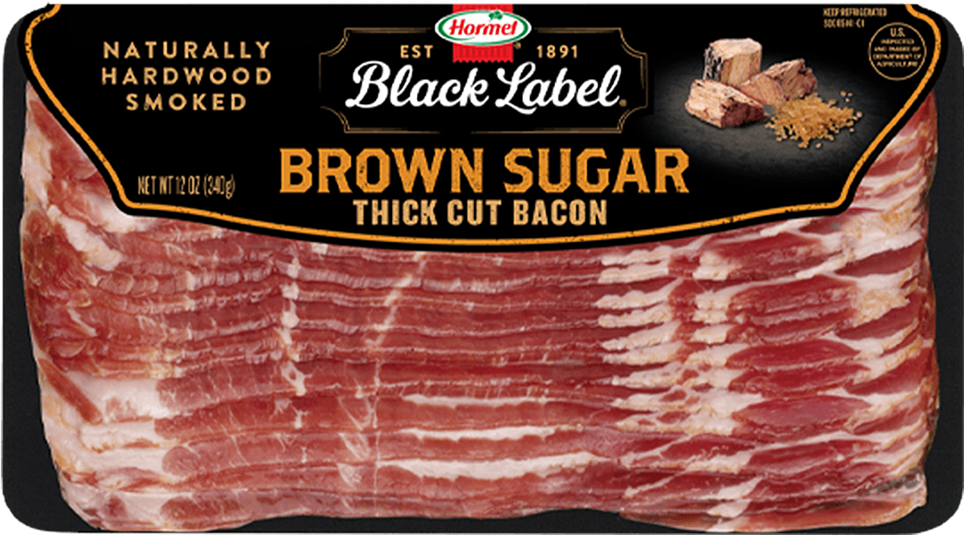 Hormel Black Label Brown Sugar Bacon Package PNG