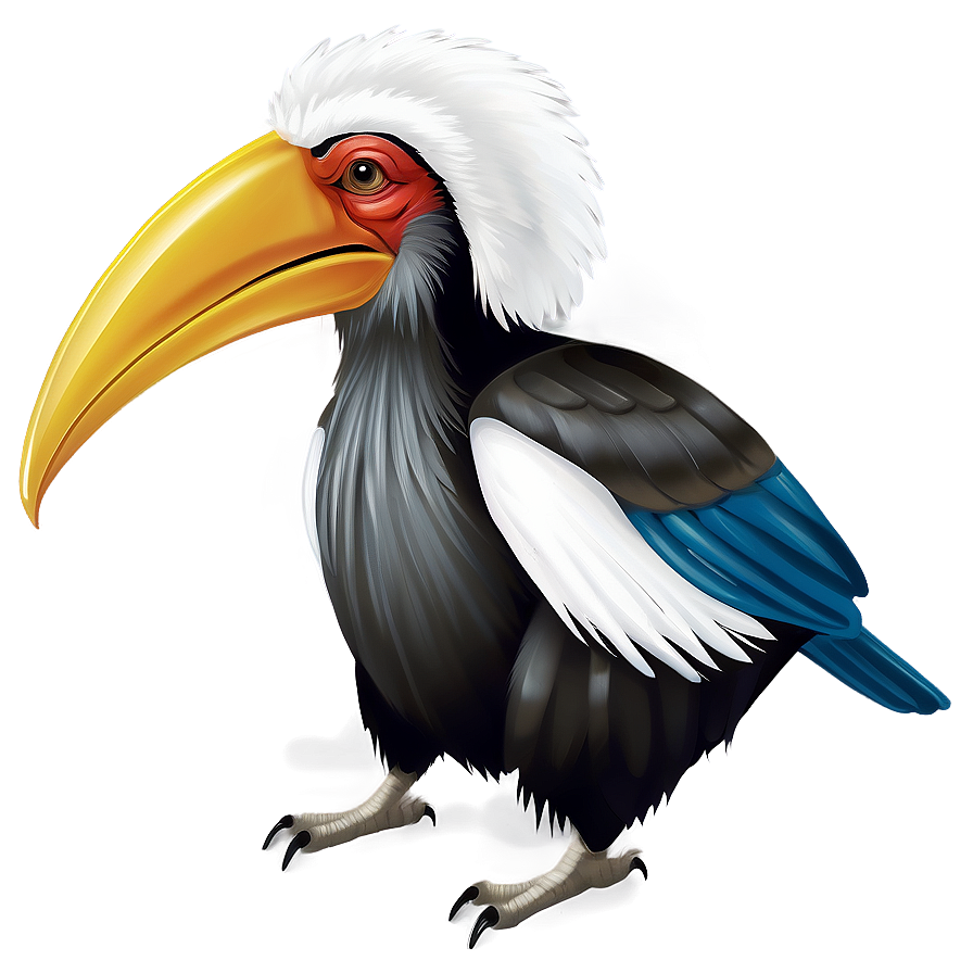 Hornbill Bird Exotic Png 05032024 PNG
