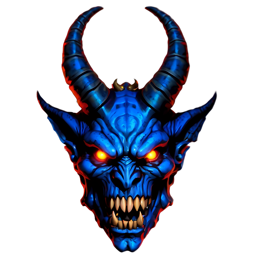 Horned Demon Graphic Png 05062024 PNG