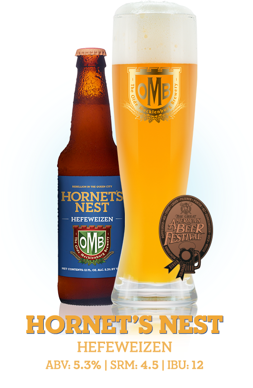 Hornets Nest Hefeweizen Beer PNG