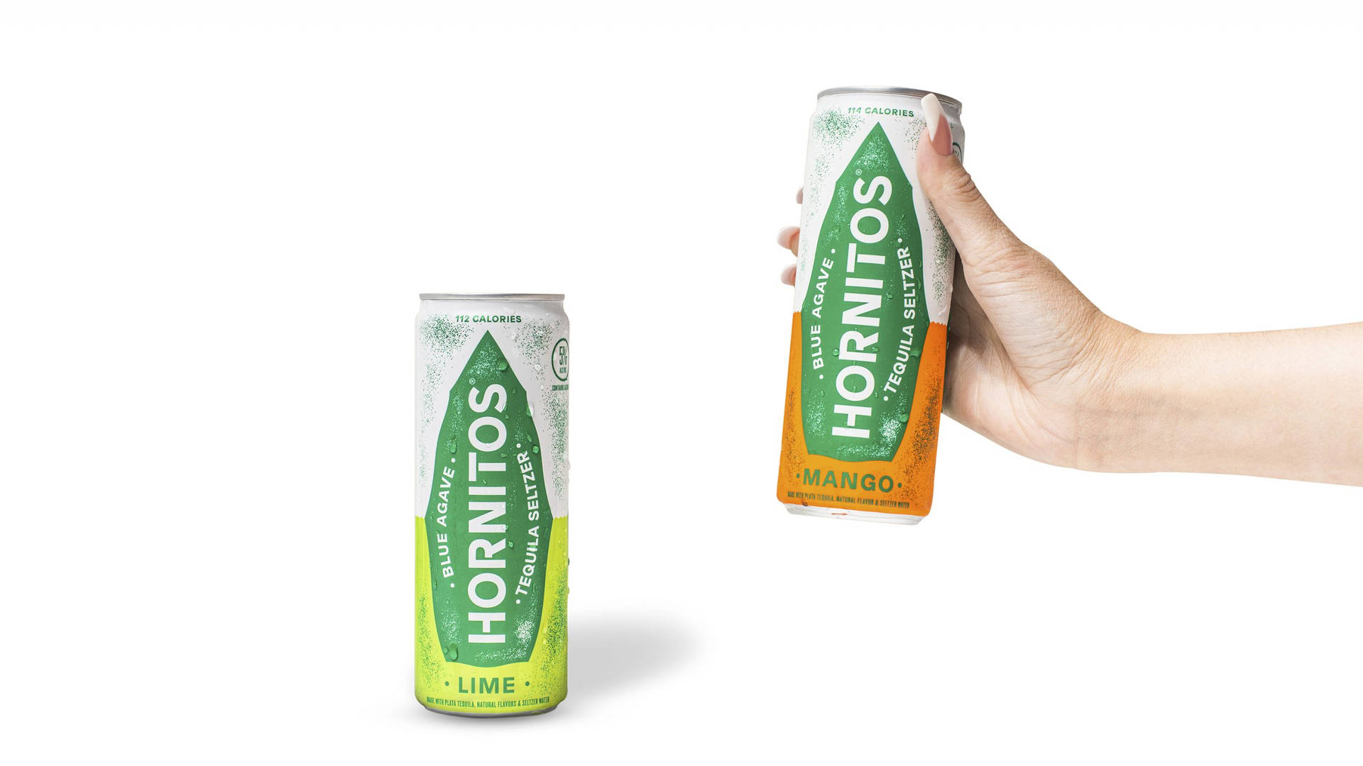 Refreshing Hornitos Tequila Seltzer in Mango and Lime Flavor Wallpaper