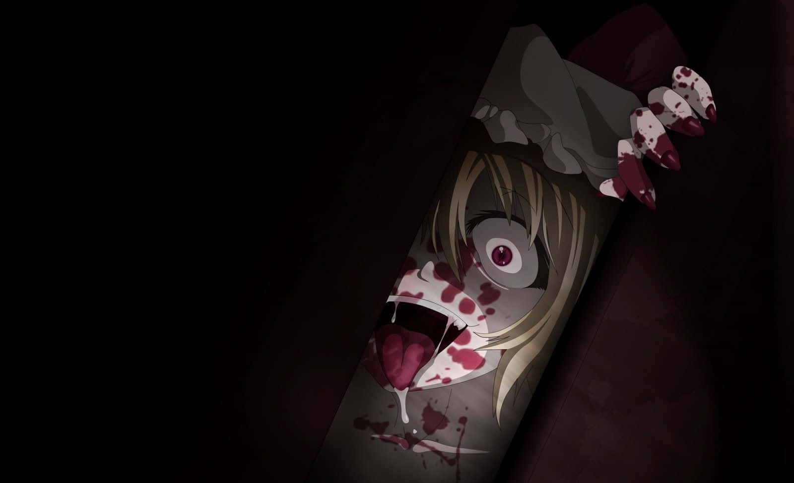 Be prepared to face your darkest nightmares with the horror of anime Wallpaper
