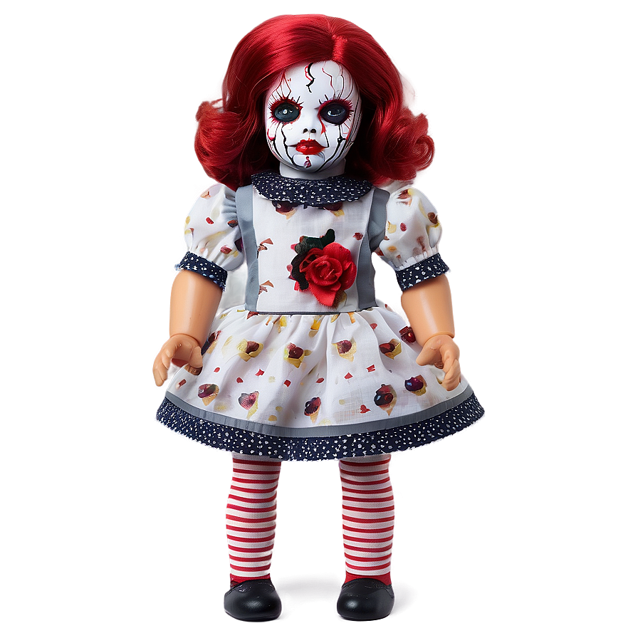 Horror Doll Clipart Png 06252024 PNG