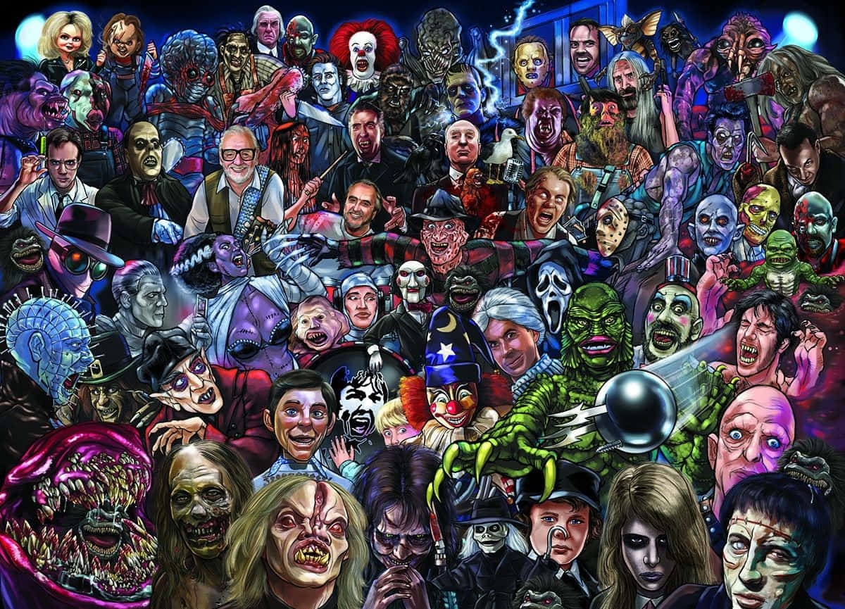 Vorstellungdes Ikonischen Horrors Wallpaper