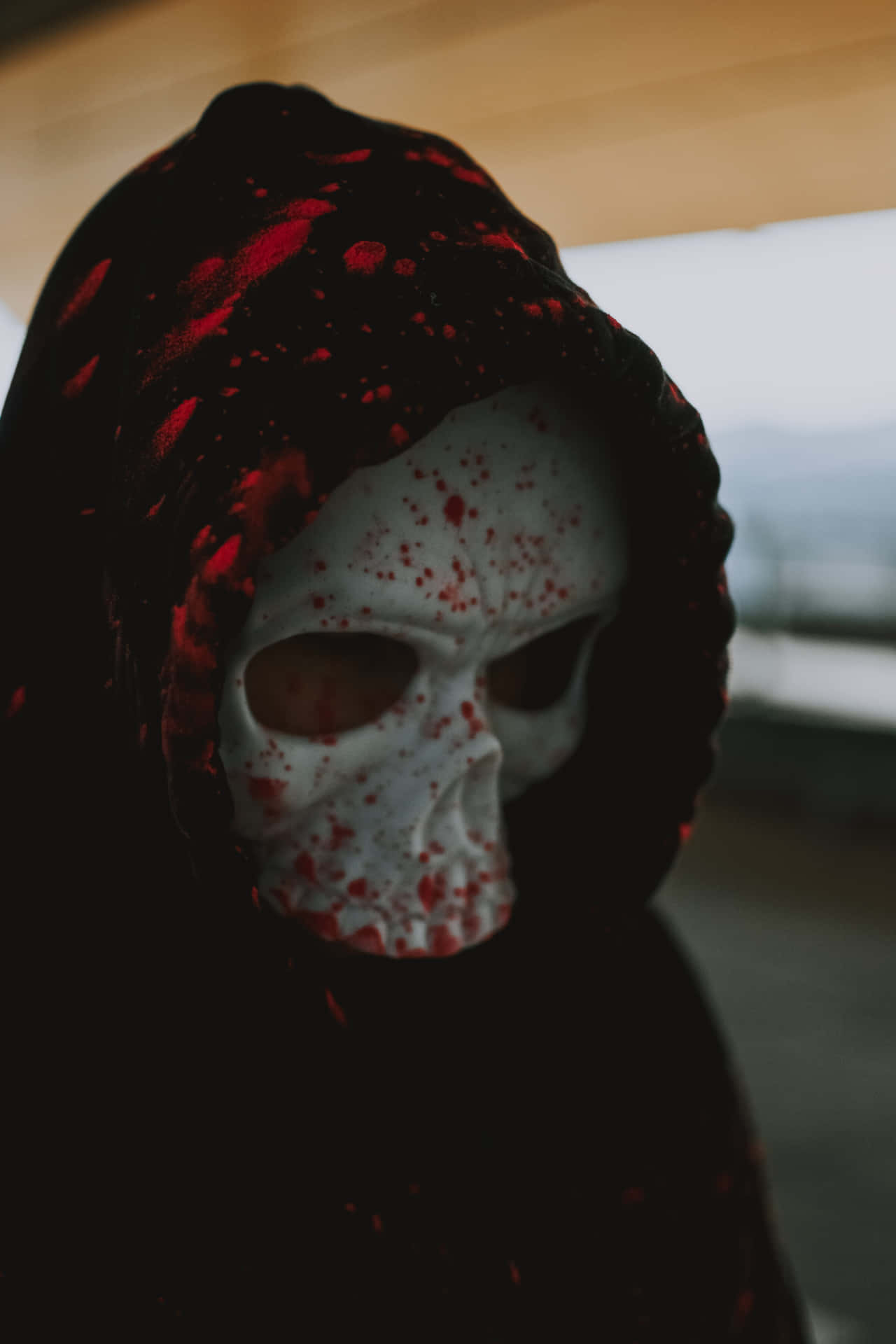 - Bond Your Nightmares with these Terrifying Horror Masks Wallpaper