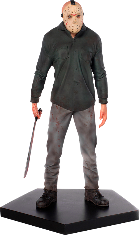 Horror Movie Character Figurine PNG