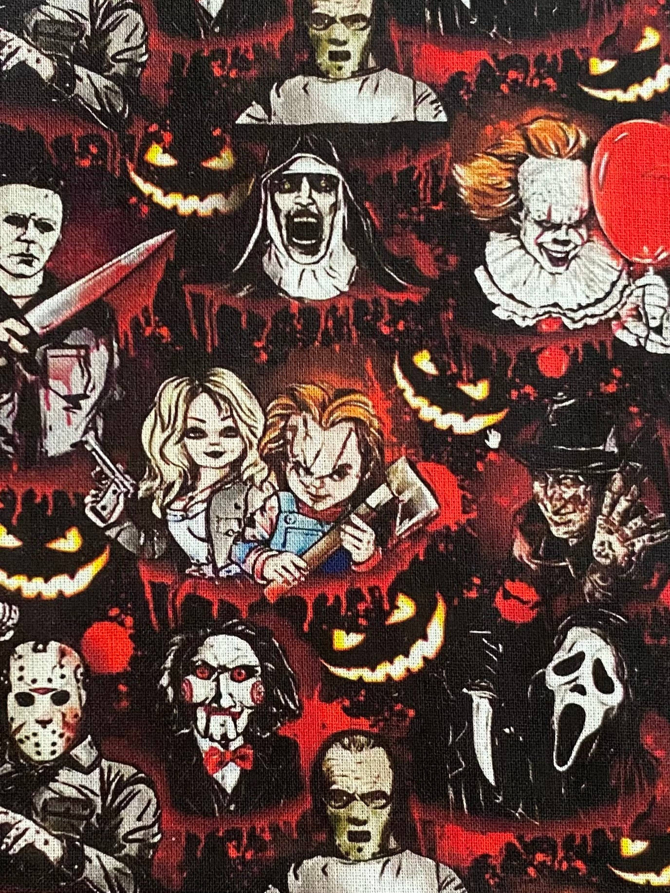 A Classic Horror Movie Collage. Wallpaper
