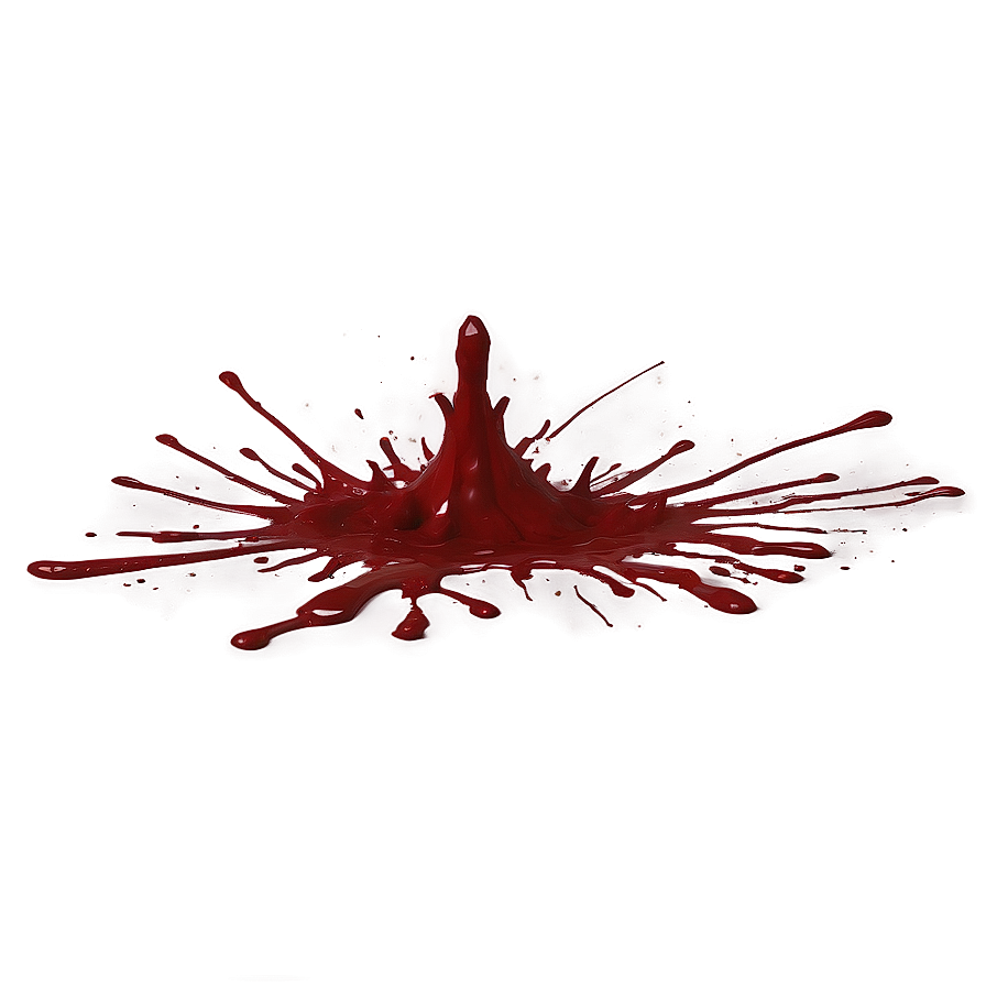 Horror Red Blood Splatter Png Rjq91 PNG