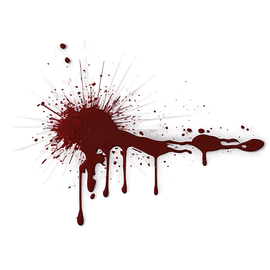 Horror Scene Blood Splatter Png Ccg PNG