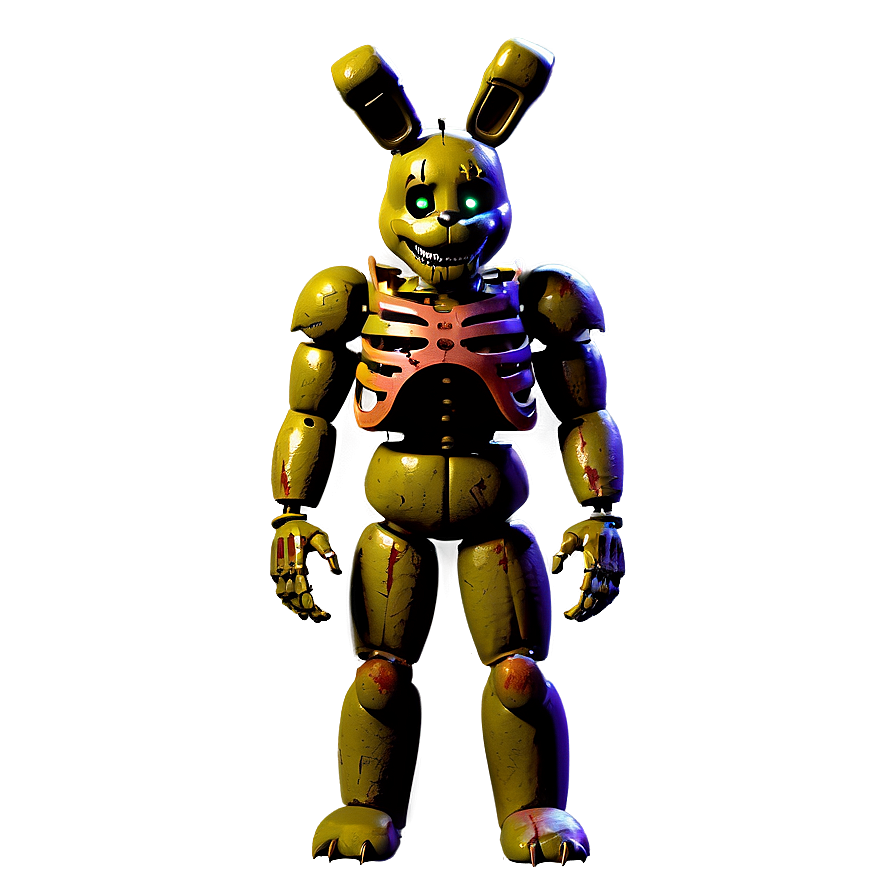 Horror Springtrap Pose Png Qkd95 PNG