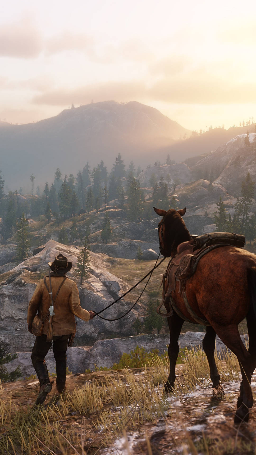 Horse And Arthur Red Dead Redemption Ii Phone