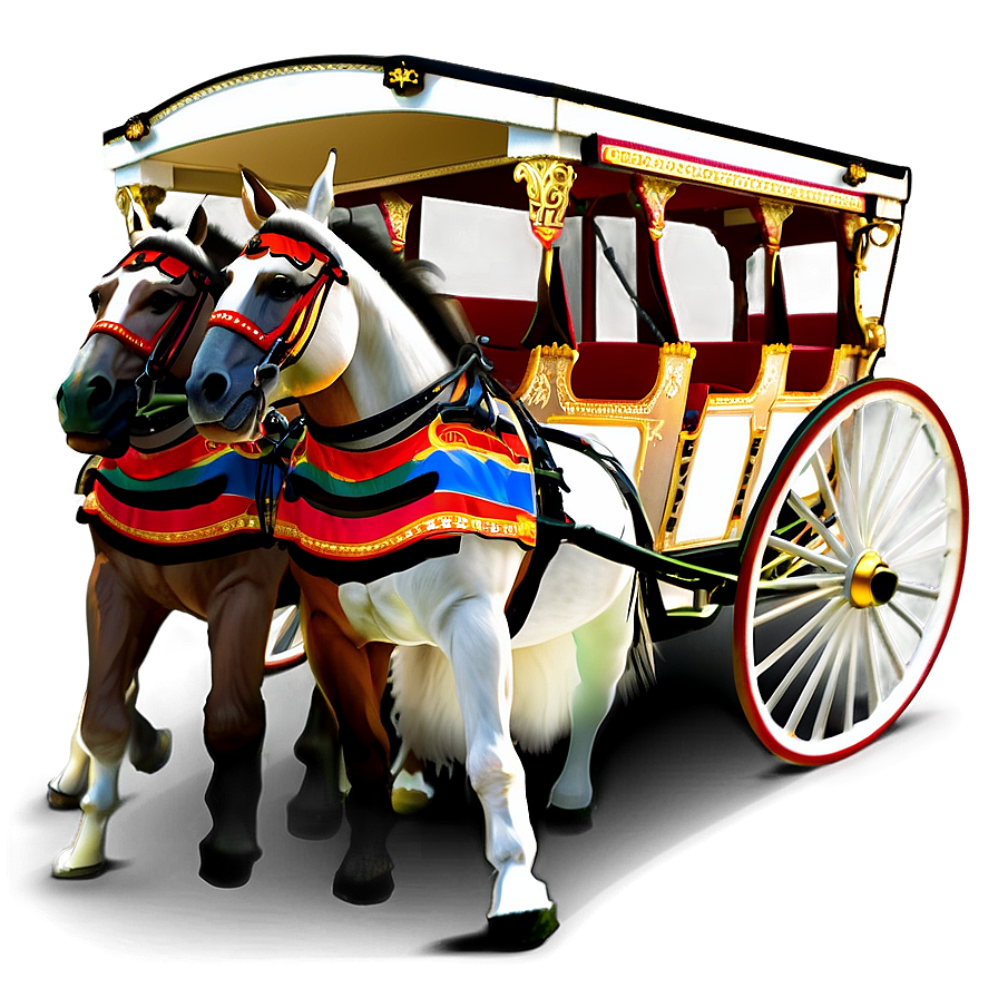 Horse Carriage Png Whw PNG