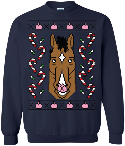 Horse Christmas Sweater Design PNG