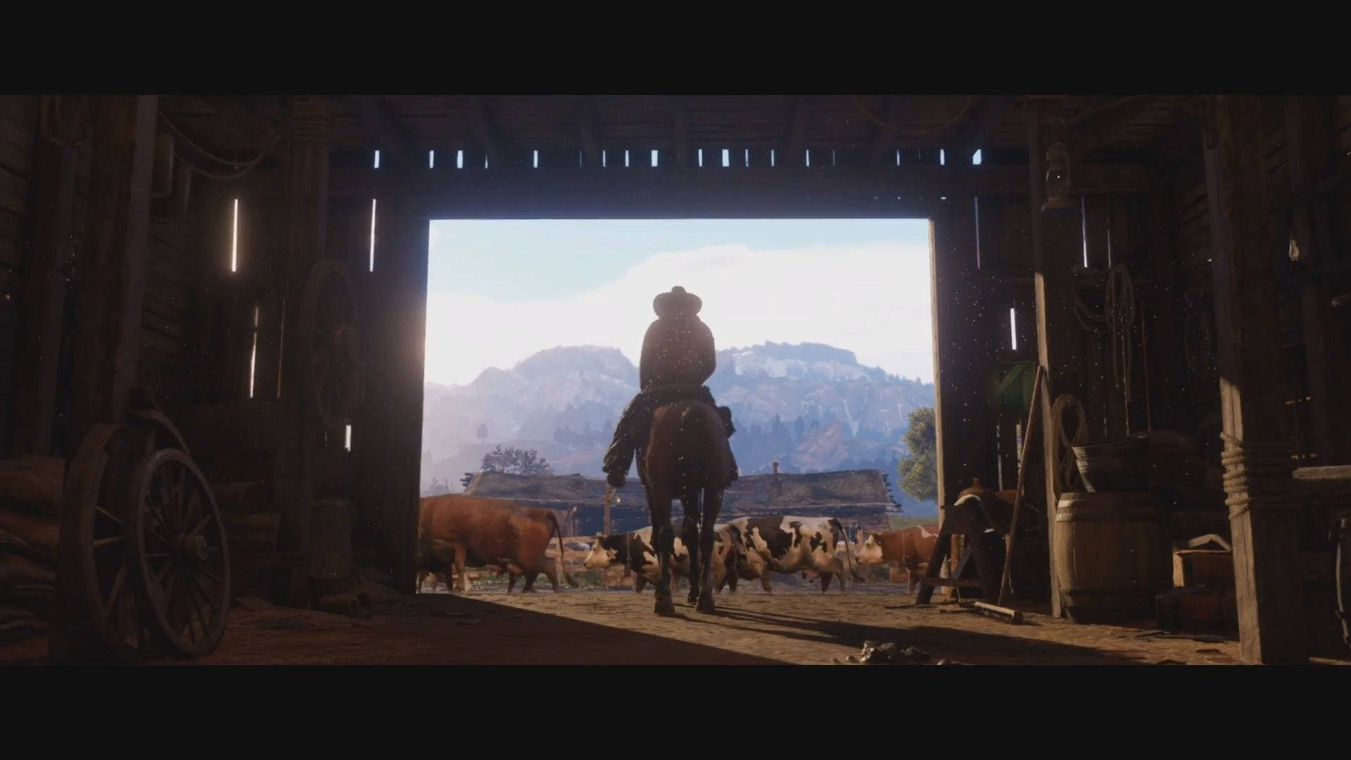 Erkundensie Die Wilden Prärien Des Amerikanischen Westens Mit Ihrem Treuen Pferd In 'red Dead Redemption 2'. Wallpaper