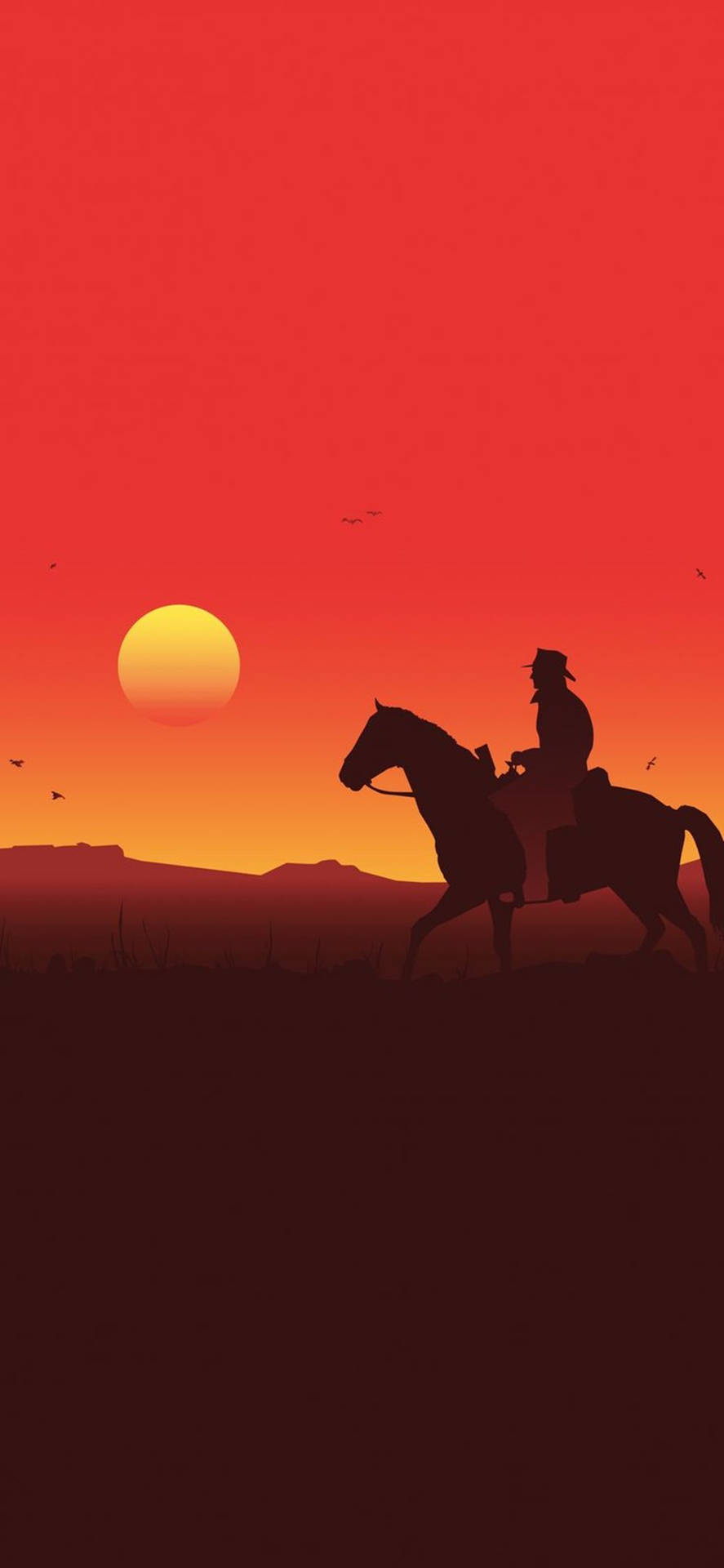 Begegneder Mähne Des Wilden Westens - Arthur Morgans Pferd In Red Dead Redemption 2 Wallpaper
