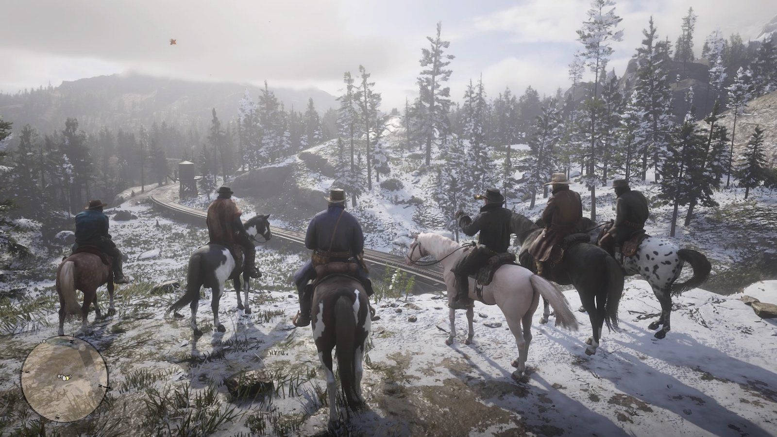 Gallop Through Nature on your Steed in Red Dead Redemption 2 Wallpaper