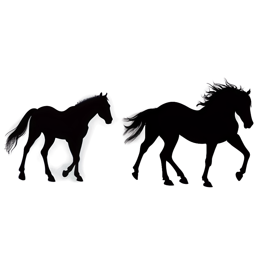 Horse Silhouette Png 05032024 PNG