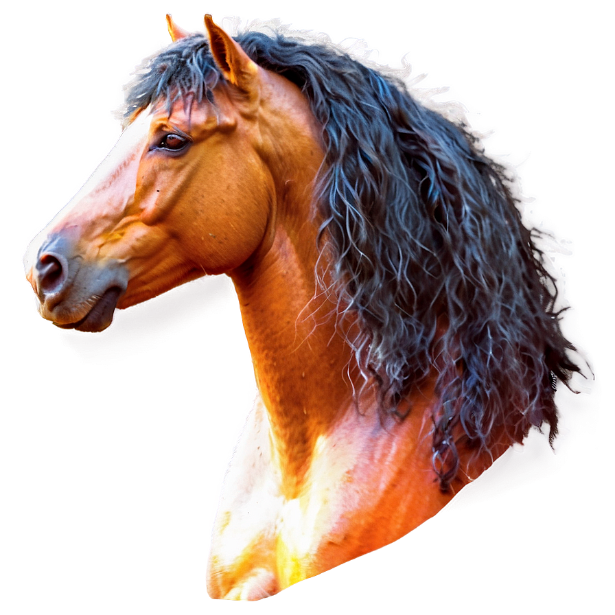 Horse Sunset Png Sqi43 PNG