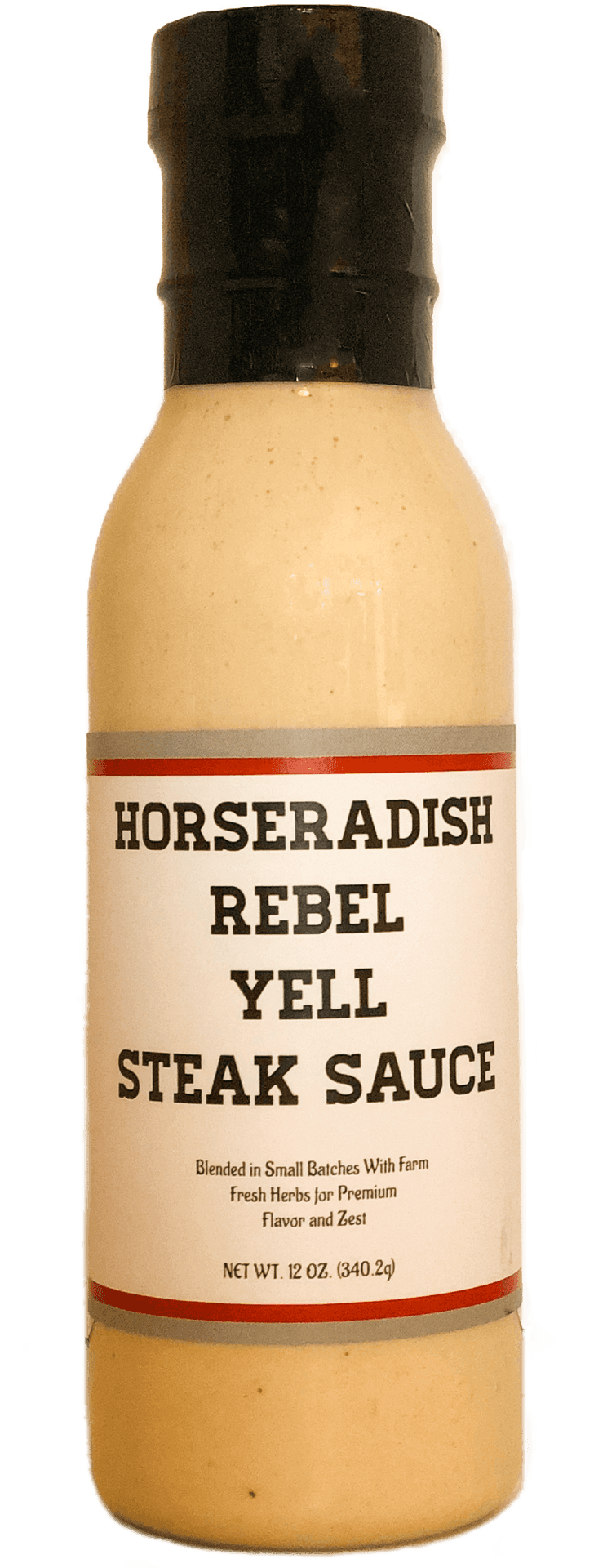 Horseradish Rebel Yell Steak Sauce Bottle PNG
