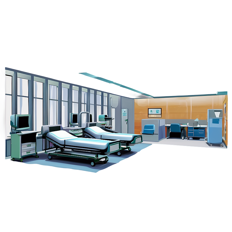 Download Hospital Patient Room Png Fmp83 | Wallpapers.com