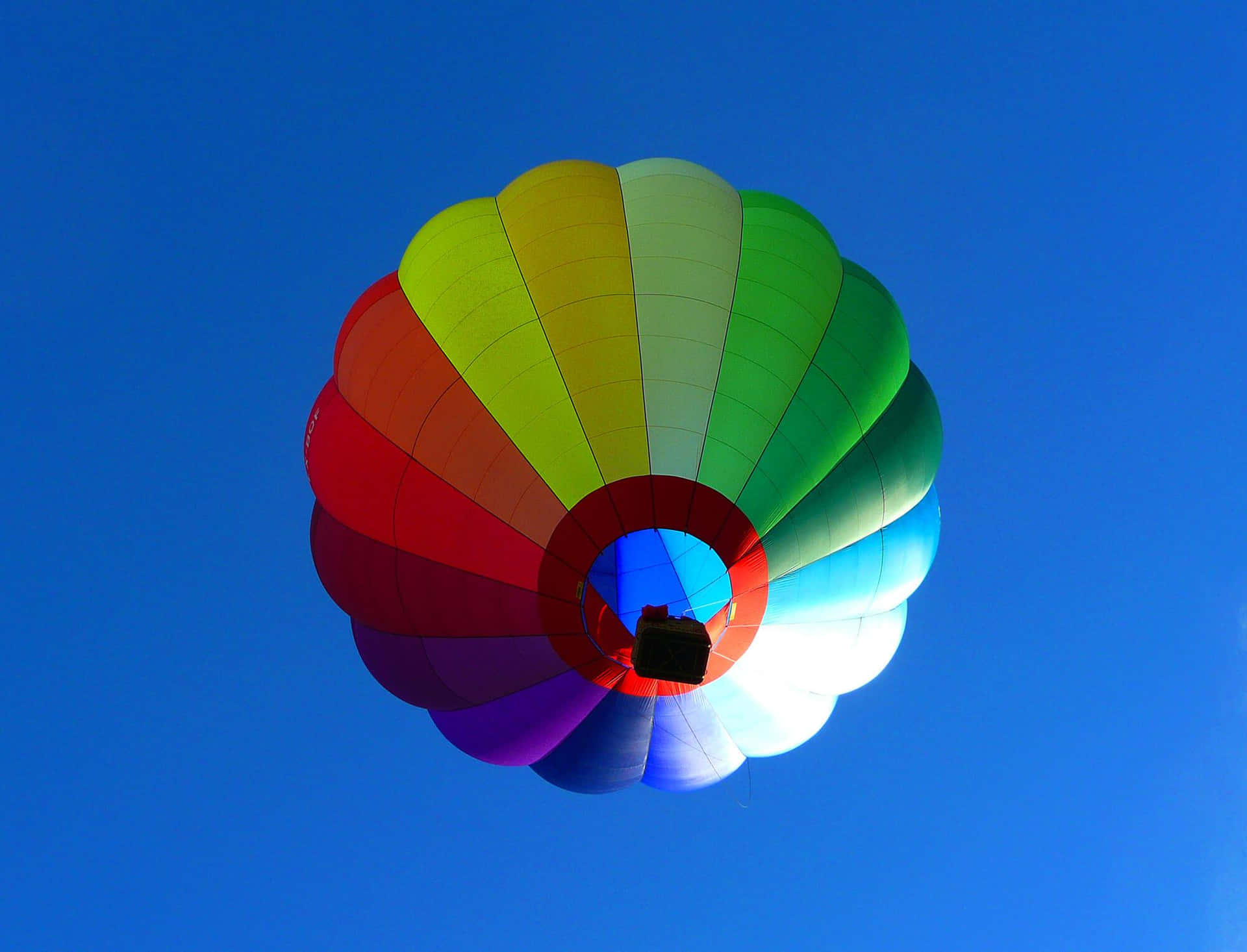 Njutav Oförglömliga Vyer Med En Luftballong