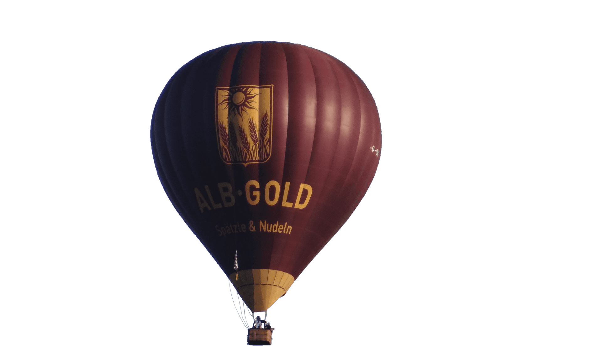 Hot Air Balloon A L B G O L D PNG