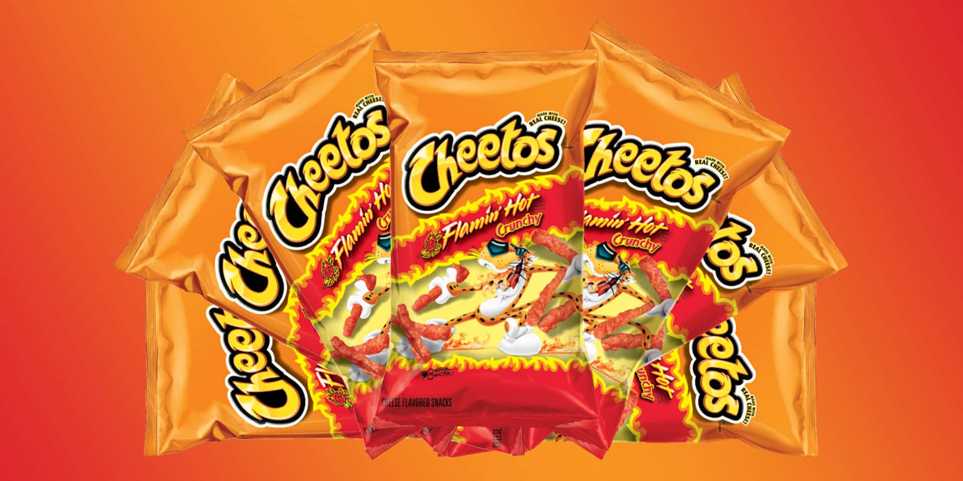 Deliciously Spicy Hot Cheetos Wallpaper