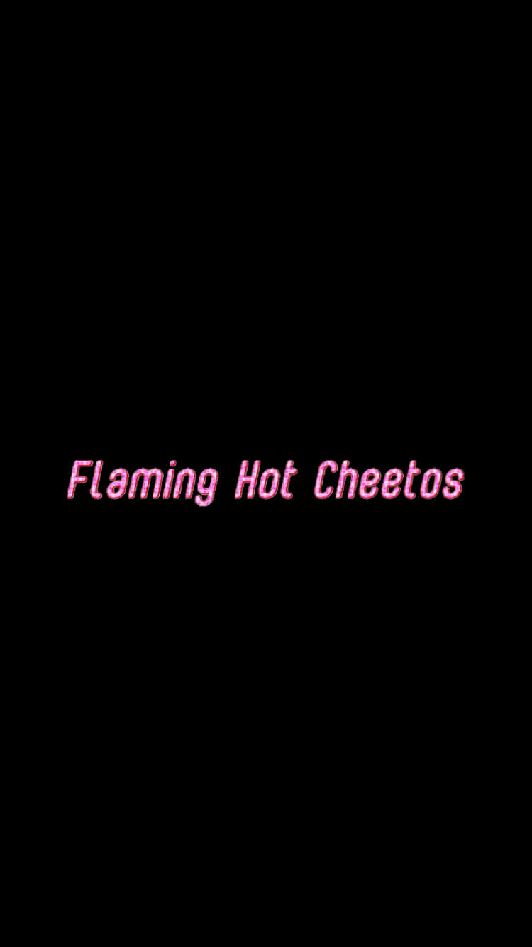 Treat Yourself to Some Delicious and Flavorful Hot Cheetos!" Wallpaper
