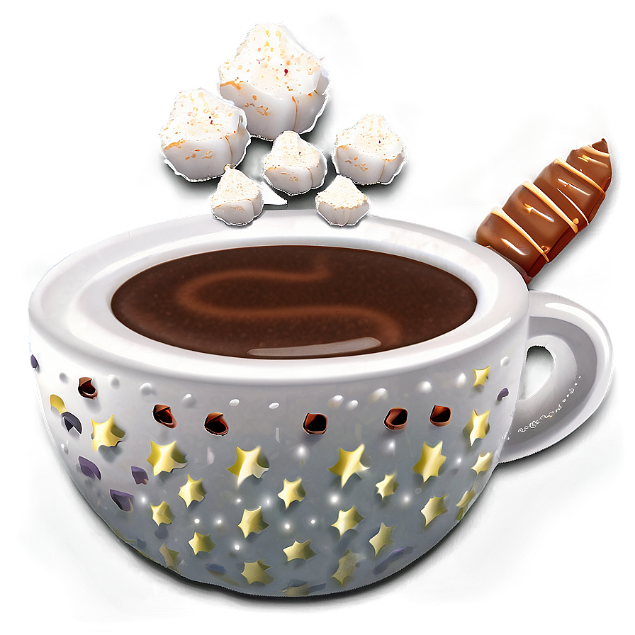 Download Hot Chocolate Cup Png Cgh | Wallpapers.com