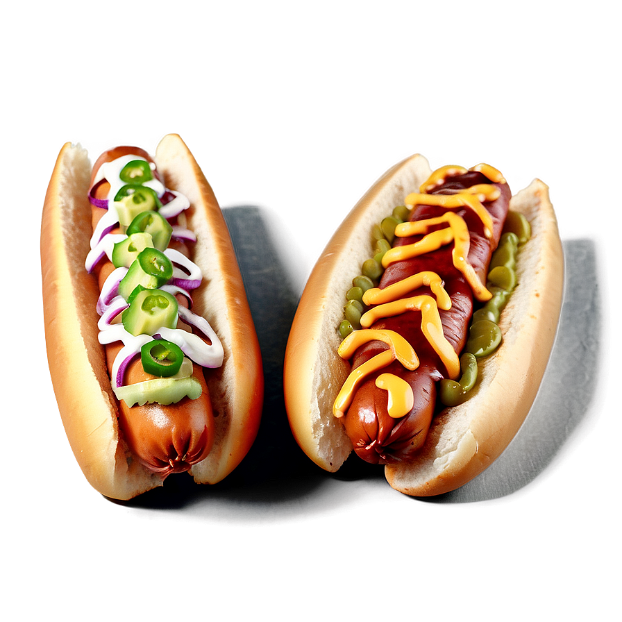 Hot Dog Toppings Png 05232024 PNG