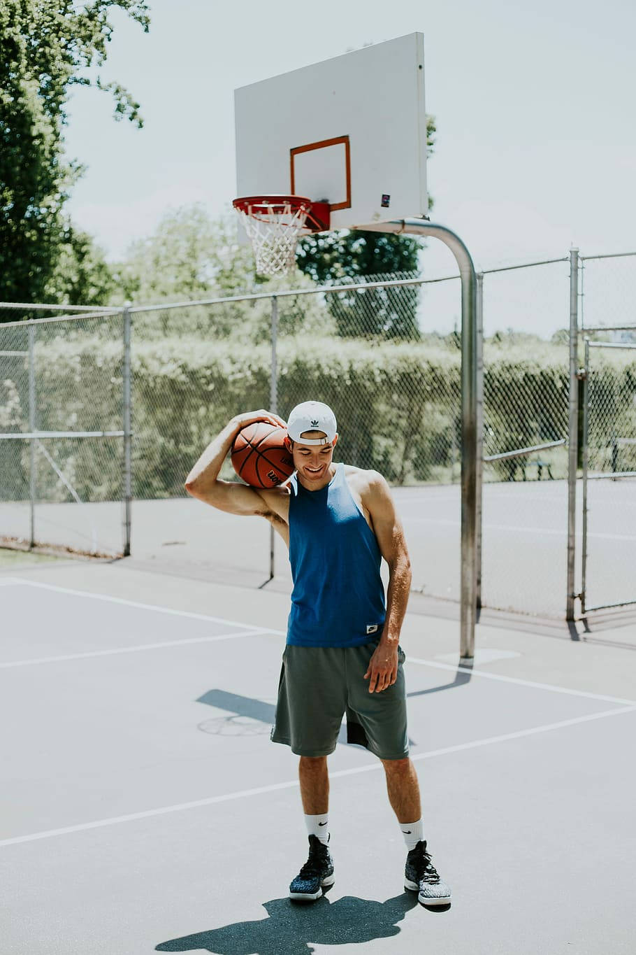 Hot Guy Playing Basketball Wallpaper