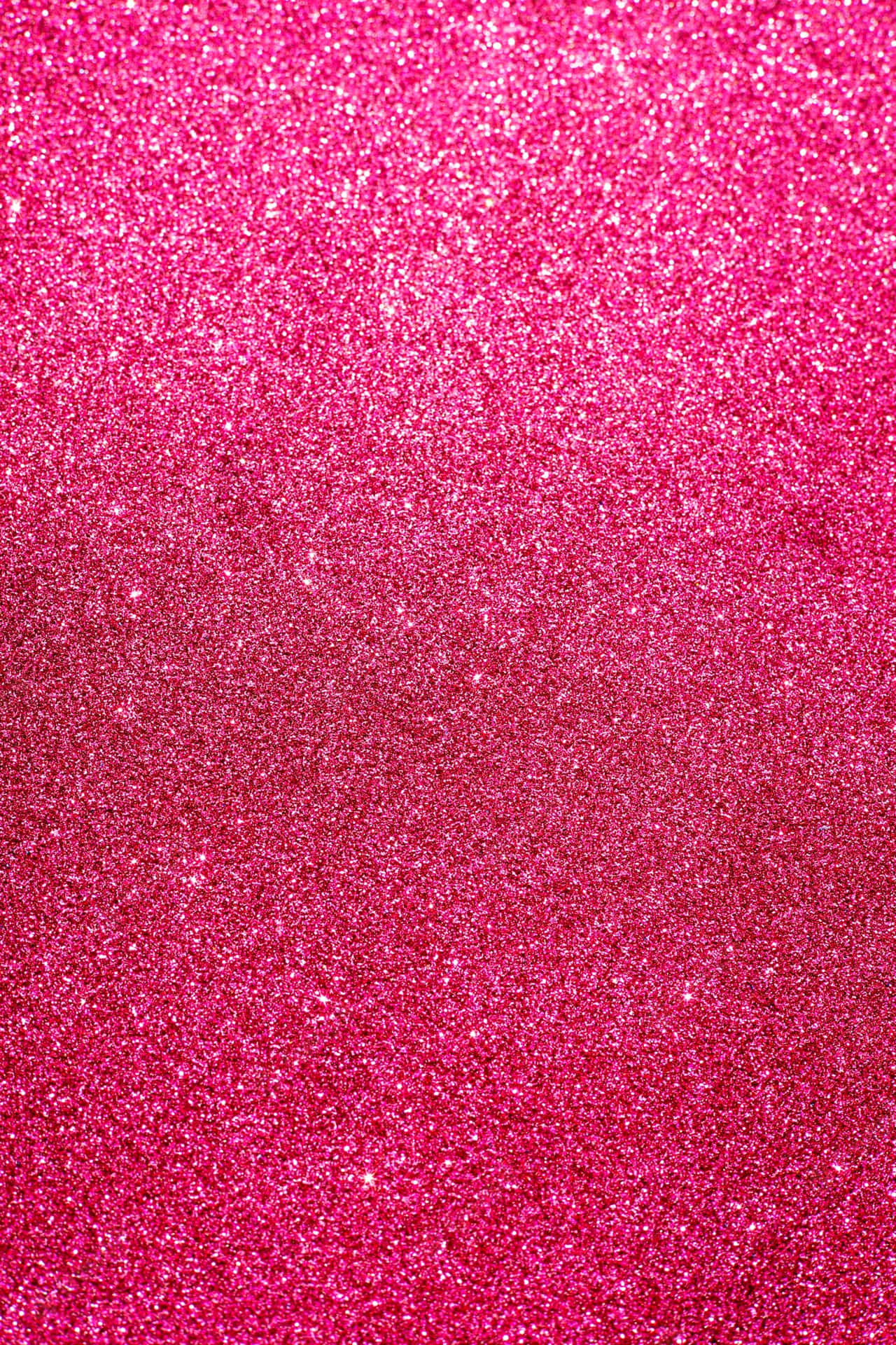Bright, Hot Pink Glitter Background