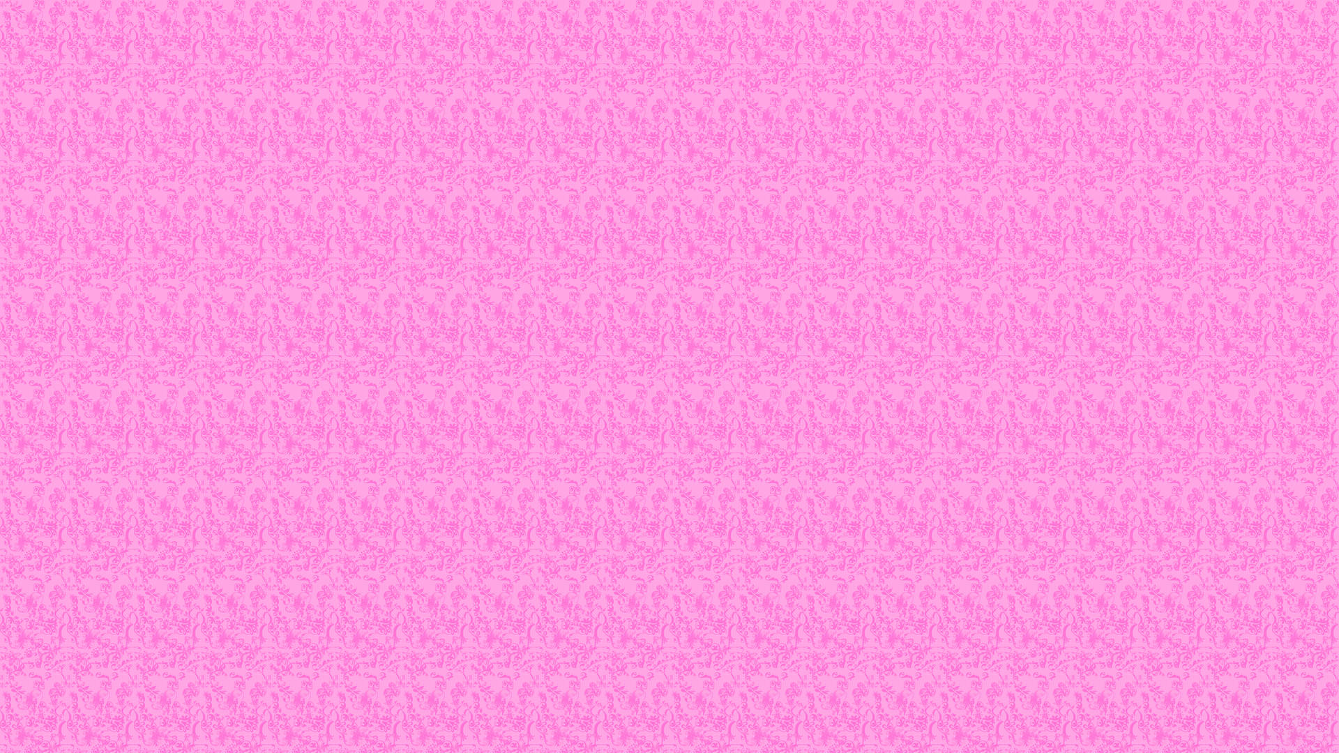 Hot Pink With Light Colored Patterns Wallpaper