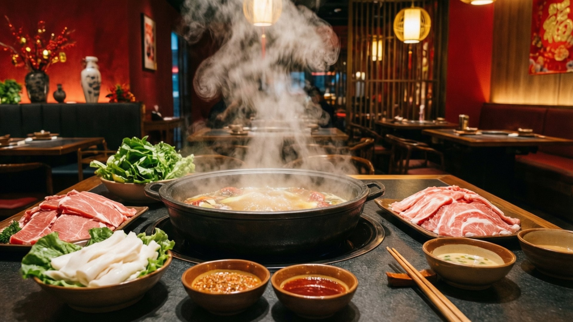 Hot Pot Festbord Wallpapers